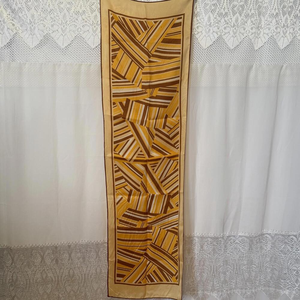 Vintage 70s Retro Scarf / Hair Scarf